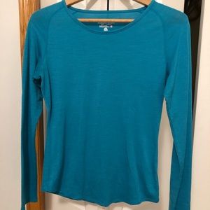 Long sleeve Marino wool shirt